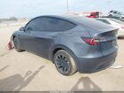 2022 Tesla Model Y Long Range Dual Motor All-wheel Drive Gray vin: 7SAYGDEE8NA009256
