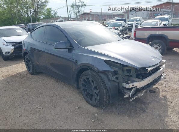 7SAYGDEE8NA009256 2022 TESLA MODEL Y Gray წინა მარჯვენა