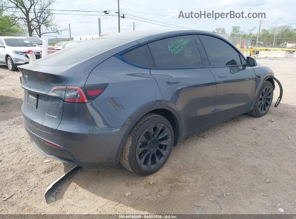 7SAYGDEE8NA009256 2022 TESLA MODEL Y Gray უკანა მარჯვენა