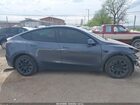 2022 Tesla Model Y Long Range Dual Motor All-wheel Drive Gray vin: 7SAYGDEE8NA009256