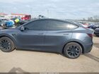 2022 Tesla Model Y Long Range Dual Motor All-wheel Drive Gray vin: 7SAYGDEE8NA009256