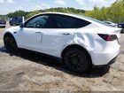 2022 Tesla Model Y Long Range Dual Motor All-wheel Drive White vin: 7SAYGDEE8NA013582