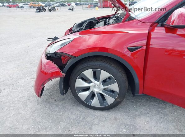 7SAYGDEE8NF308801 2022 TESLA MODEL Y Red Դիմացի տեսք