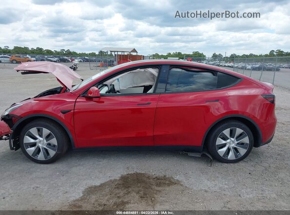7SAYGDEE8NF308801 2022 TESLA MODEL Y Red Սալոնի 360 աստիճան տեսք