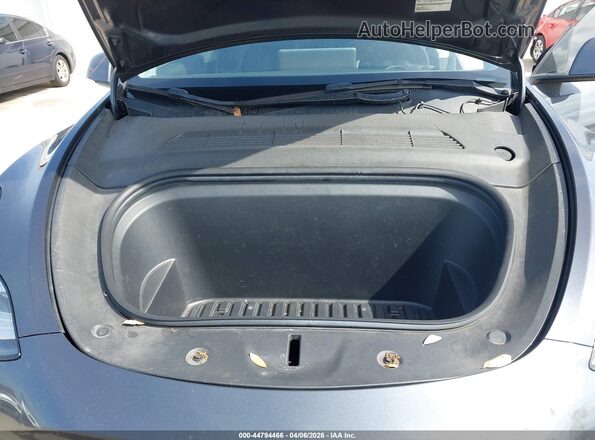 7SAYGDEE8NF387239 2022 TESLA MODEL Y Gray Rear view