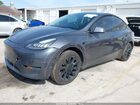 2022 Tesla Model Y Long Range Dual Motor All-wheel Drive Gray vin: 7SAYGDEE8NF387239