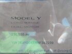 2022 Tesla Model Y Long Range Dual Motor All-wheel Drive Gray vin: 7SAYGDEE8NF387239