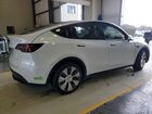 2022 Tesla Model Y White vin: 7SAYGDEE8NF504530