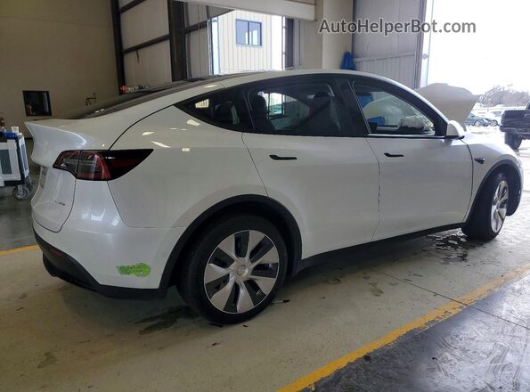 7SAYGDEE8NF504530 2022 TESLA MODEL White უკანა მარჯვენა