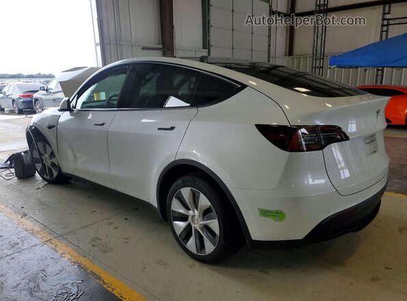 7SAYGDEE8NF504530 2022 TESLA MODEL White უკანა მარცხენა