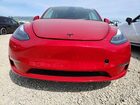 2022 Tesla Model Y Red vin: 7SAYGDEE8NF560726