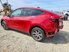2022 Tesla Model Y Red vin: 7SAYGDEE8NF560726