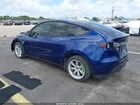 2023 Tesla Model Y Awd/long Range Dual Motor All-wheel Drive Dark Blue vin: 7SAYGDEE8PA200114