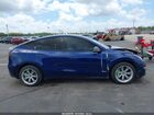 2023 Tesla Model Y Awd/long Range Dual Motor All-wheel Drive Dark Blue vin: 7SAYGDEE8PA200114