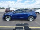 2023 Tesla Model Y Awd/long Range Dual Motor All-wheel Drive Dark Blue vin: 7SAYGDEE8PA200114