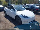 2023 Tesla Model Y Awd/long Range Dual Motor All-wheel Drive Белый vin: 7SAYGDEE8PF802868