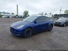 2024 Tesla Model Y Long Range Dual Motor All-wheel Drive Blue vin: 7SAYGDEE8RA280081