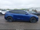 2024 Tesla Model Y Long Range Dual Motor All-wheel Drive Blue vin: 7SAYGDEE8RA280081