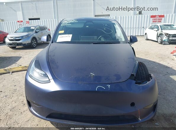 7SAYGDEE8SA359952 2025 TESLA MODEL Y Blue Vista del cuadro de instrumentos