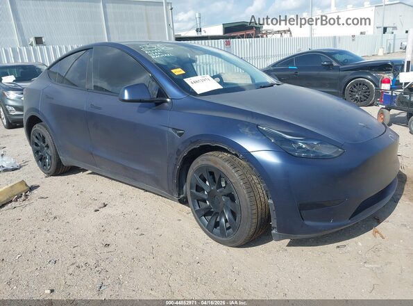 7SAYGDEE8SA359952 2025 TESLA MODEL Y Blue Delantero derecho
