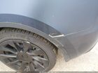2025 Tesla Model Y Long Range Dual Motor All-wheel Drive Blue vin: 7SAYGDEE8SA359952