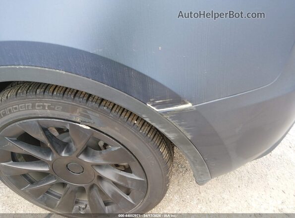 7SAYGDEE8SA359952 2025 TESLA MODEL Y Blue Vista frontal