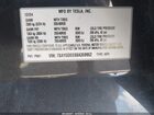 2025 Tesla Model Y Long Range Dual Motor All-wheel Drive Blue vin: 7SAYGDEE8SA359952