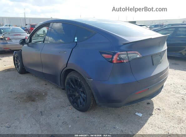 7SAYGDEE8SA359952 2025 TESLA MODEL Y Blue Trasero izquierdo