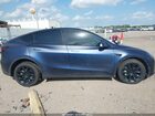 2025 Tesla Model Y Long Range Dual Motor All-wheel Drive Blue vin: 7SAYGDEE8SA359952