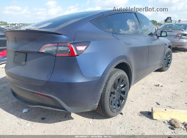 7SAYGDEE8SA359952 2025 TESLA MODEL Y Blue Trasero derecho