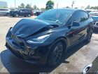 2022 Tesla Model Y Long Range Dual Motor All-wheel Drive Black vin: 7SAYGDEE9NA005930
