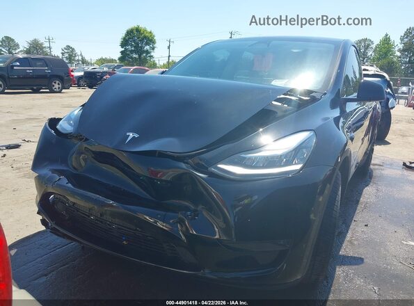 7SAYGDEE9NA005930 2022 TESLA MODEL Y Black Widok z przodu