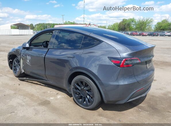 7SAYGDEE9NF422550 2022 TESLA MODEL Y Gray Задня ліва чверть