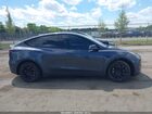 2022 Tesla Model Y Long Range Dual Motor All-wheel Drive Gray vin: 7SAYGDEE9NF422550