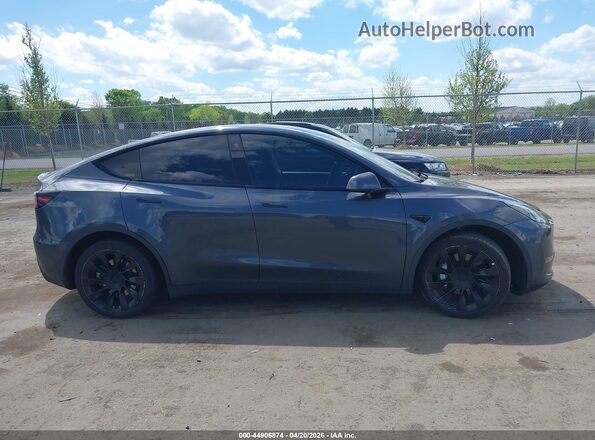 7SAYGDEE9NF422550 2022 TESLA MODEL Y Gray Вид щитка приладів