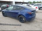 2022 Tesla Model Y Long Range Dual Motor All-wheel Drive Синий vin: 7SAYGDEE9NF480853