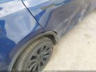 2022 Tesla Model Y Long Range Dual Motor All-wheel Drive Синий vin: 7SAYGDEE9NF480853