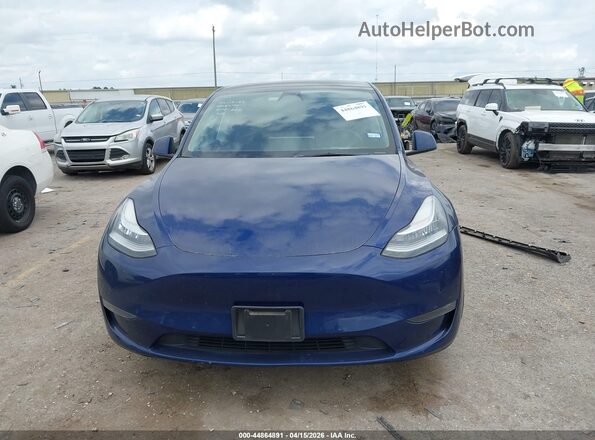 7SAYGDEE9NF480853 2022 TESLA MODEL Y Синий Вид щитка приборов