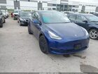 2023 Tesla Model Y Awd/long Range Dual Motor All-wheel Drive Blue vin: 7SAYGDEE9PA062602