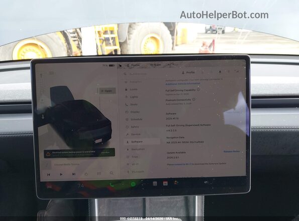 7SAYGDEE9TF443217 2026 TESLA MODEL Y Черный 