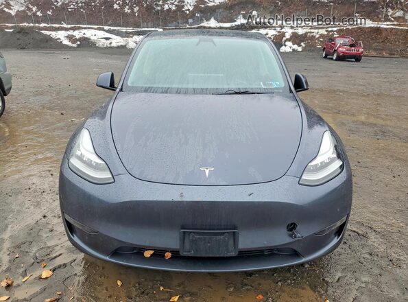 7SAYGDEEXNF318892 2022 TESLA MODEL Gray Widok z przodu