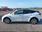 2022 Tesla Model Y Long Range Dual Motor All-wheel Drive White vin: 7SAYGDEEXNF519840