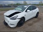 2022 Tesla Model Y Performance Dual Motor All-wheel Drive White vin: 7SAYGDEF0NF448138