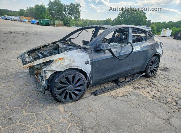 7SAYGDEF0NF462430 2022 TESLA MODEL Черный Передняя левая четверть