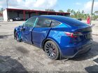 2024 Tesla Model Y Performance Dual Motor All-wheel Drive Blue vin: 7SAYGDEF1RA285373