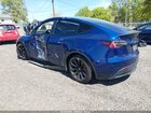 2022 Tesla Model Y Performance Dual Motor All-wheel Drive Blue vin: 7SAYGDEF2NF491069