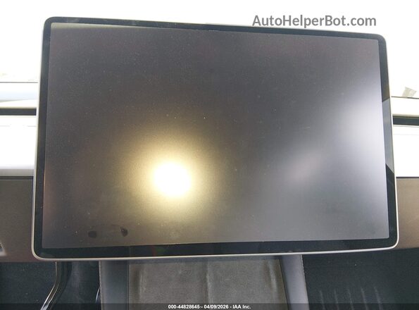 7SAYGDEF2NF491069 2022 TESLA MODEL Y Blue Vista de los asientos traseros