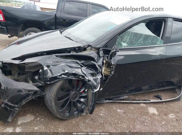 7SAYGDEF2NF564571 2022 TESLA MODEL Y Black წინა ხედი