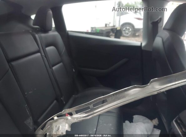 7SAYGDEF2NF564571 2022 TESLA MODEL Y Black VIN კოდის სტიკერის ხედი