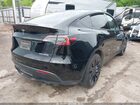 2022 Tesla Model Y Performance Dual Motor All-wheel Drive Black vin: 7SAYGDEF2NF564571
